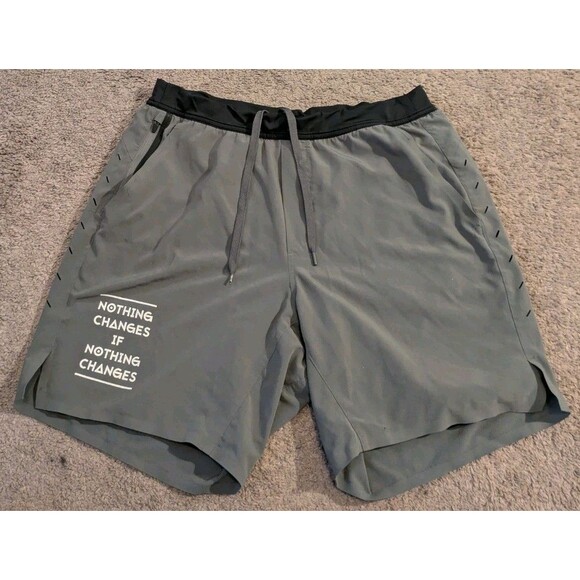Ten Thounsand The Interval Lined 7" Gray Shorts TTSH002v2 Men's Large - Picture 1 of 7